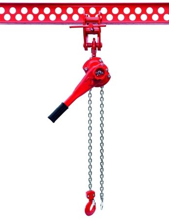 Wyciągarka łańcuchowa dźwigniowa, rukcug, łańcuch Ogniwowy (udźwig: 1,5 T, wysokość podnoszenia: 1,5m) 9588185